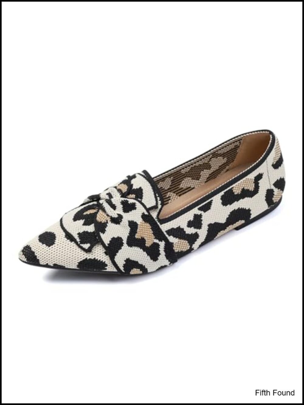 Womens Pointed Toe Ballet Flats Bow Memory Foam Comfort Dressy Work Shoes